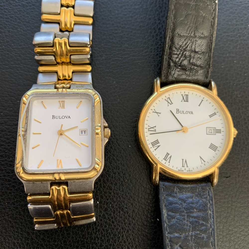 Bulova Swiss made Watches Purchased New